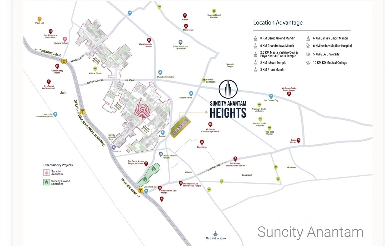 Suncity Anantam Site Plan