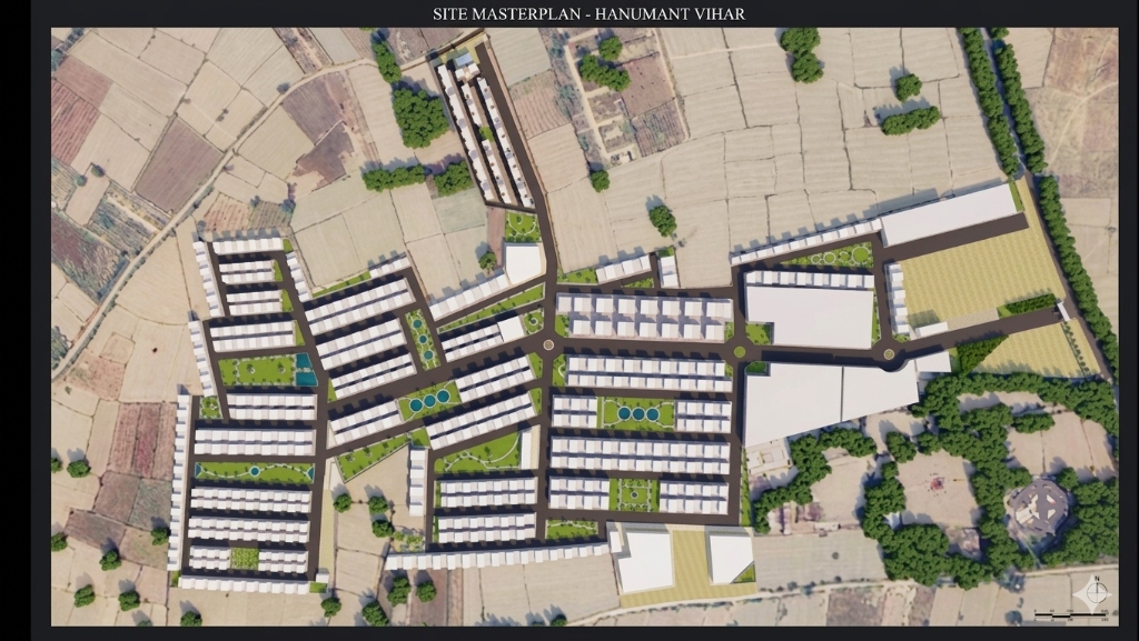 Hanumant Vihar Site Plan