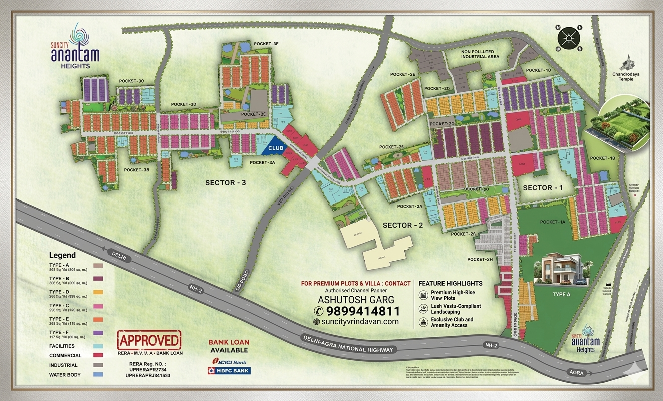 Anantam Heights Site Plan